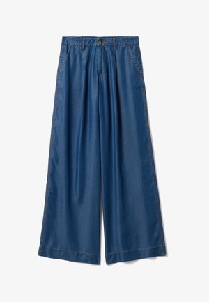 OVS, WIDE-LEG JEANS - Wide Leg - dark blue