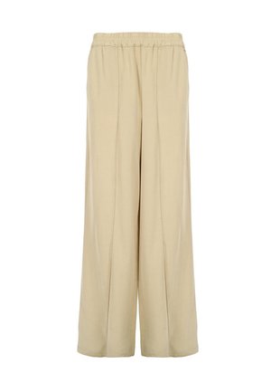 Mexx WITH ELASTIC WAISTBAND - Spodnie materiałowe - greyish beige