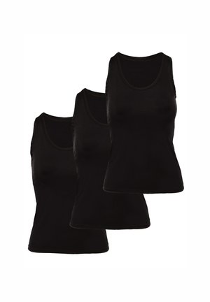 3 PACK COOL - Unterhemd/-shirt - black