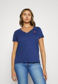 Levi's® THE PERFECT TEE V-NECK - Jednoduché tričko - naval academy