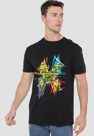 TMNT TURTLE POWER - Print T-shirt - black