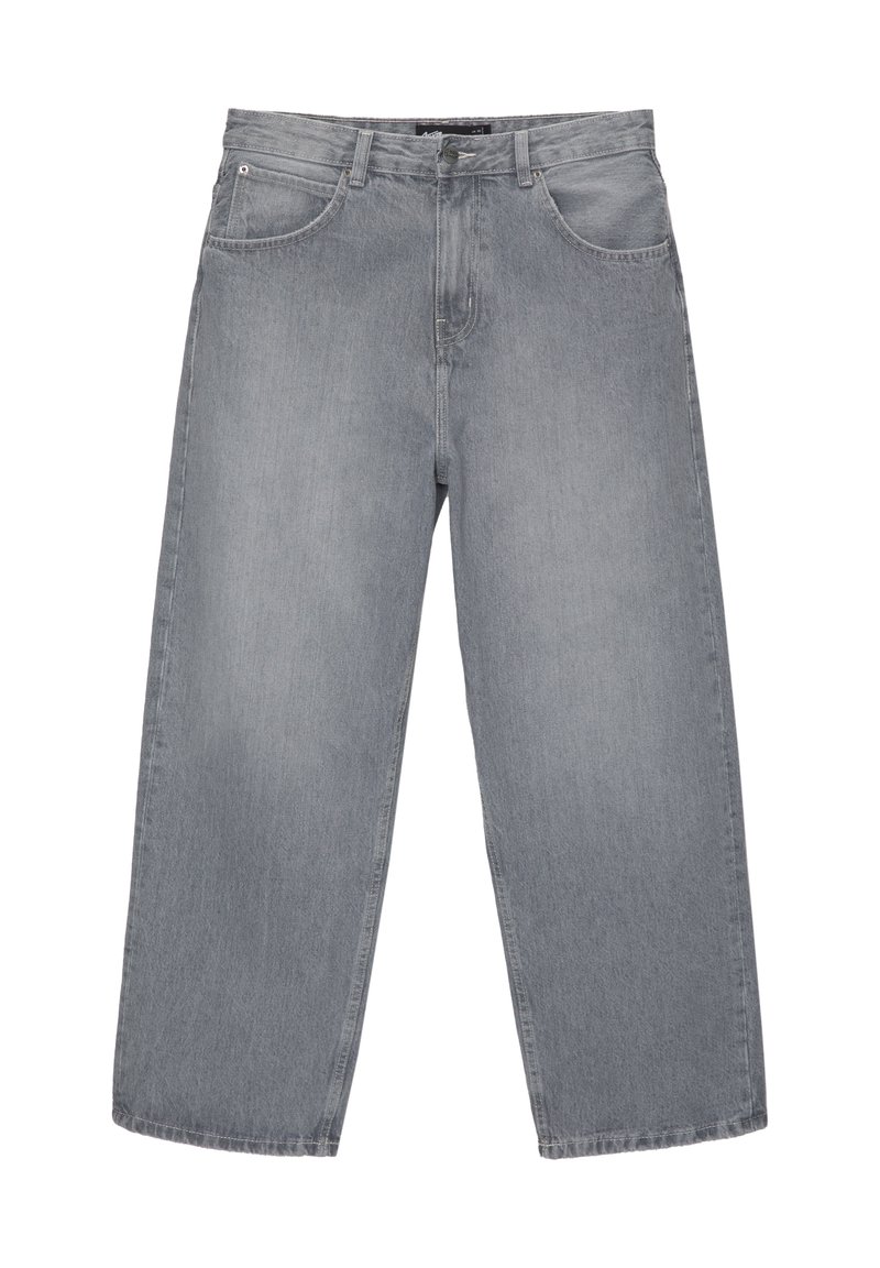 PULL&BEAR Relaxed fit jeans grijs denim/greydenim