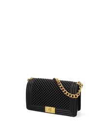 Marc Ellis Handtas - black and gold