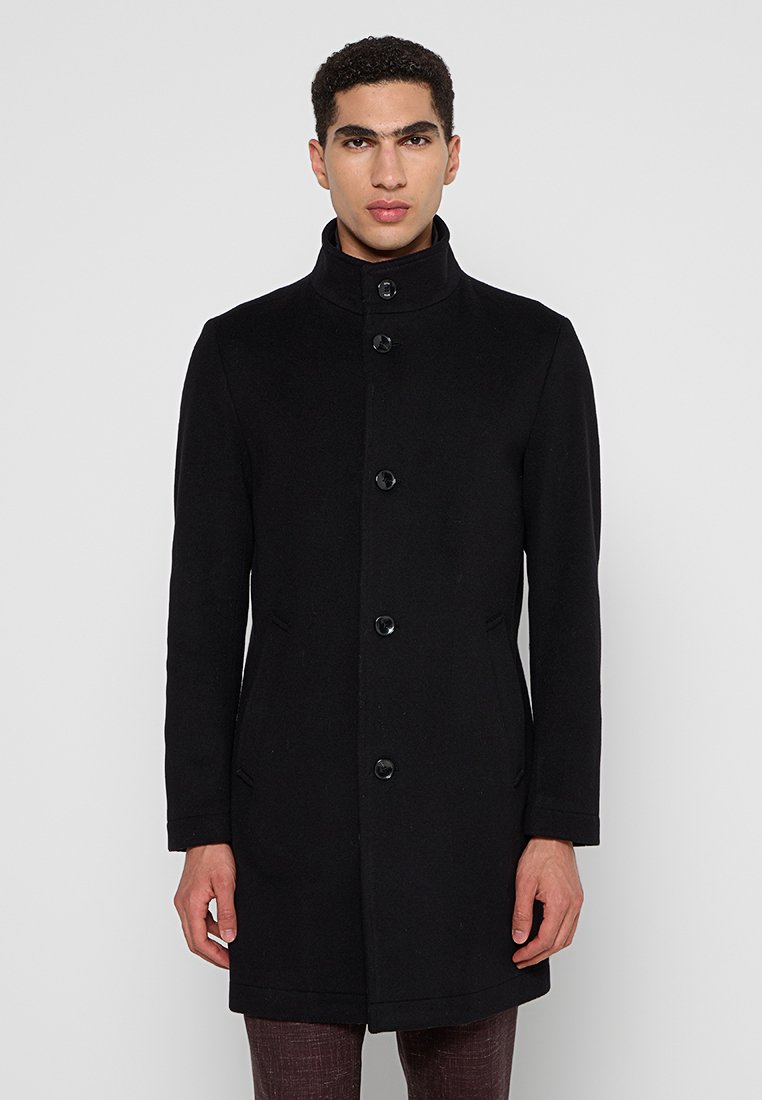 Boss Mantel zwart