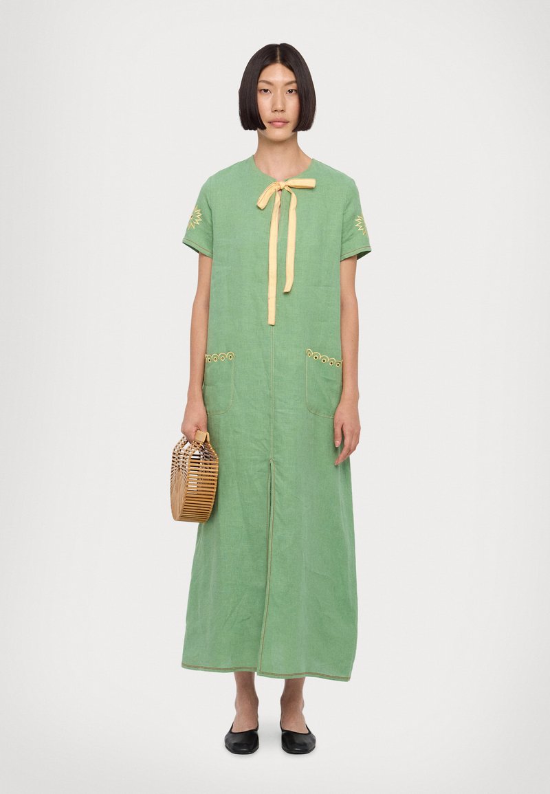 Sleeper PETRA DRESS - Maxi dress - turf green/green - Zalando.co.uk