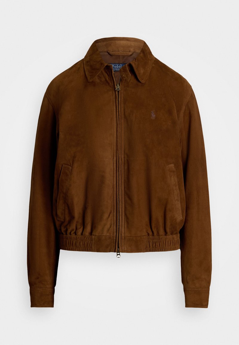 Polo Ralph Lauren Leren jas camel