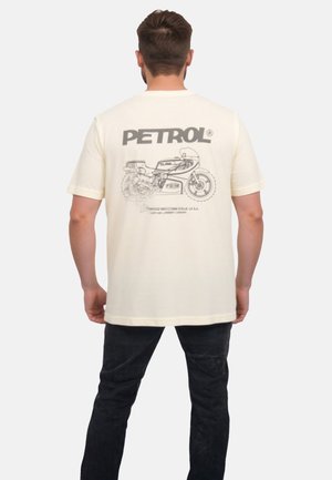 T-shirt print - hellgrau