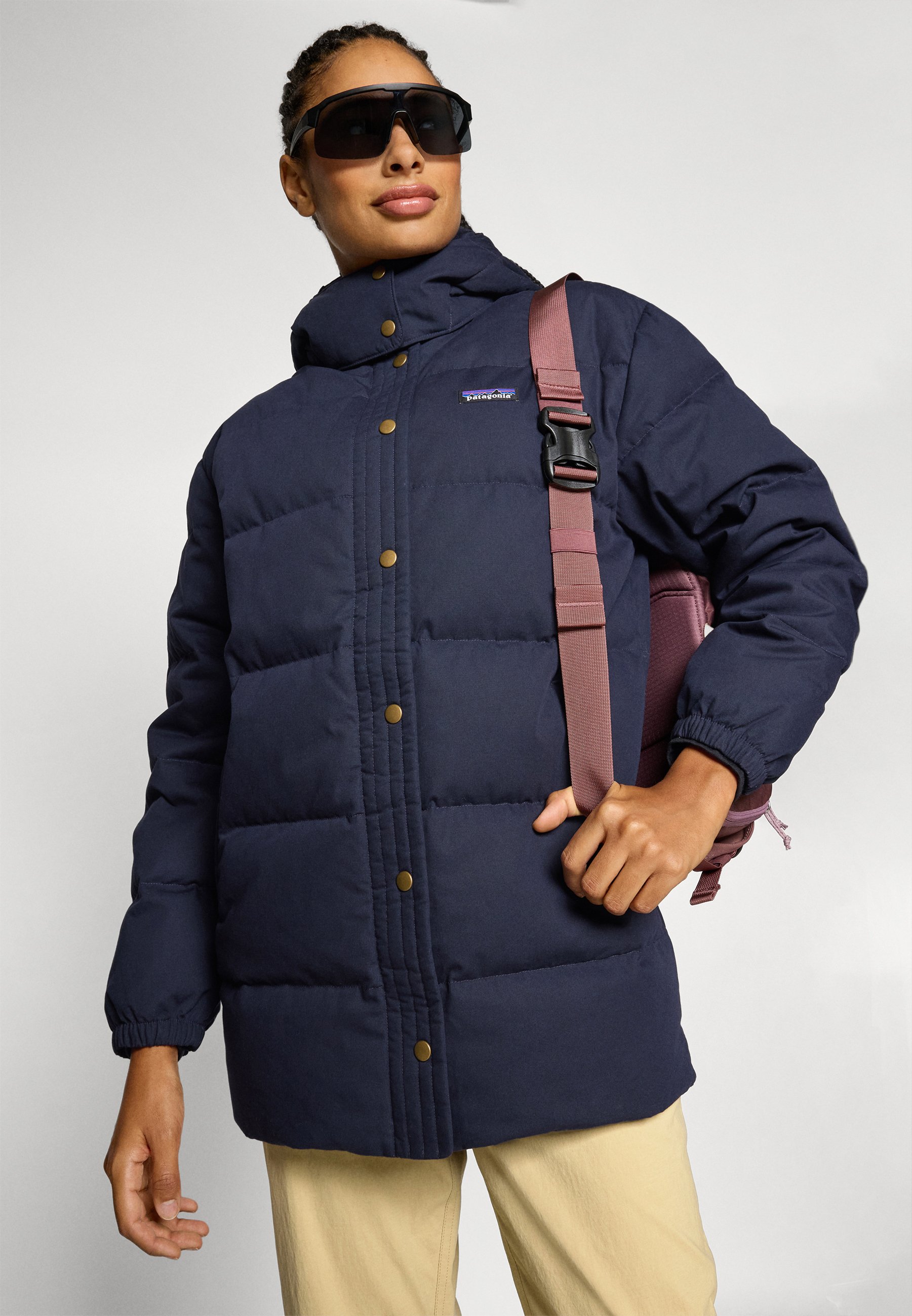 Patagonia PARKA - Down coat - sunken blue/blue - Zalando.co.uk