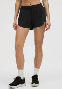 FAST AND FREE HIGH-RISE SPLIT 8CM - Korte sportsbukser - black