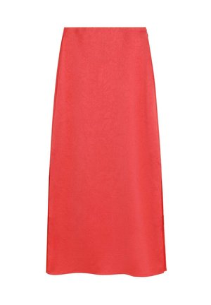 Scalpers CRINKLE - A-line skirt - coral