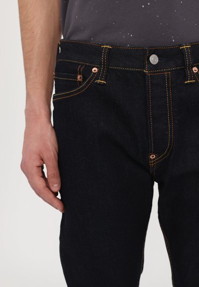 Evisu SEAGULL PRINTED POCKET - Blugi drepți - indigo