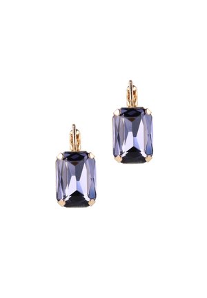 VOGUE  - Earrings - purple and gold coloured