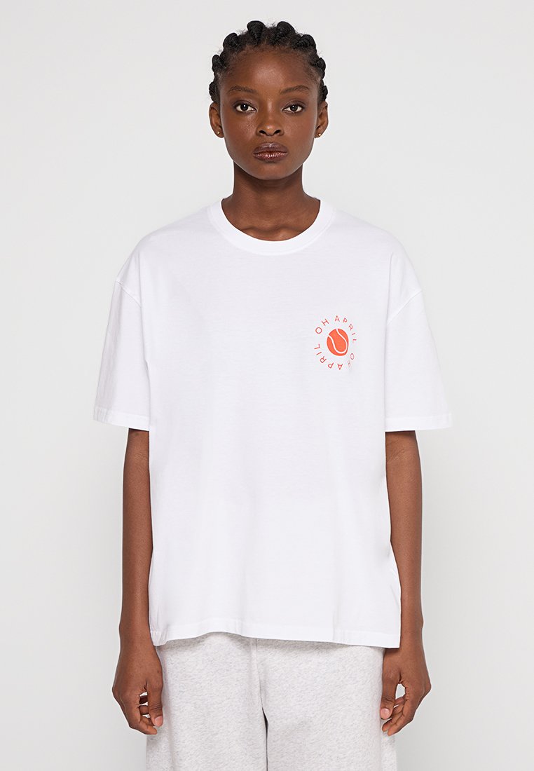 OH APRIL T-shirt print wit