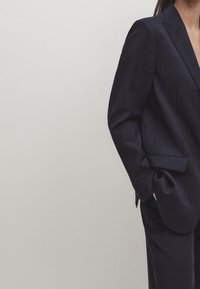 Massimo Dutti Cappotto corto - blue-black denim