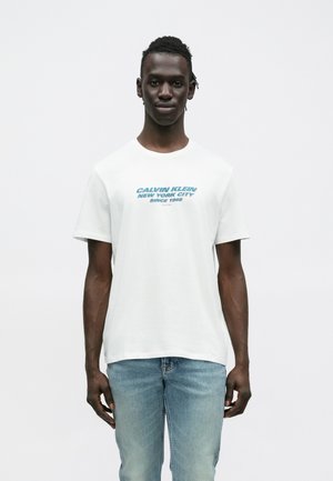 GRAPHIC TEE - T-shirt imprimé - brilliant white