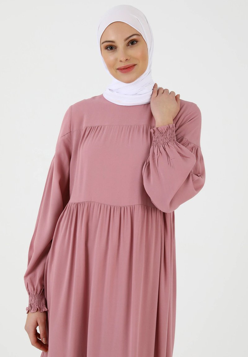 Modanisa DUSTY CREW NECK - MODEST - REFKA - Maxi dress - mottled pink - Zalando.ie Modanisa DUSTY CREW NECK - MODEST - REFKA - Maxi dress - mottled pink - Zalando.ie