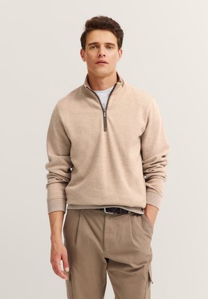 TROYER - Strickpullover - beige