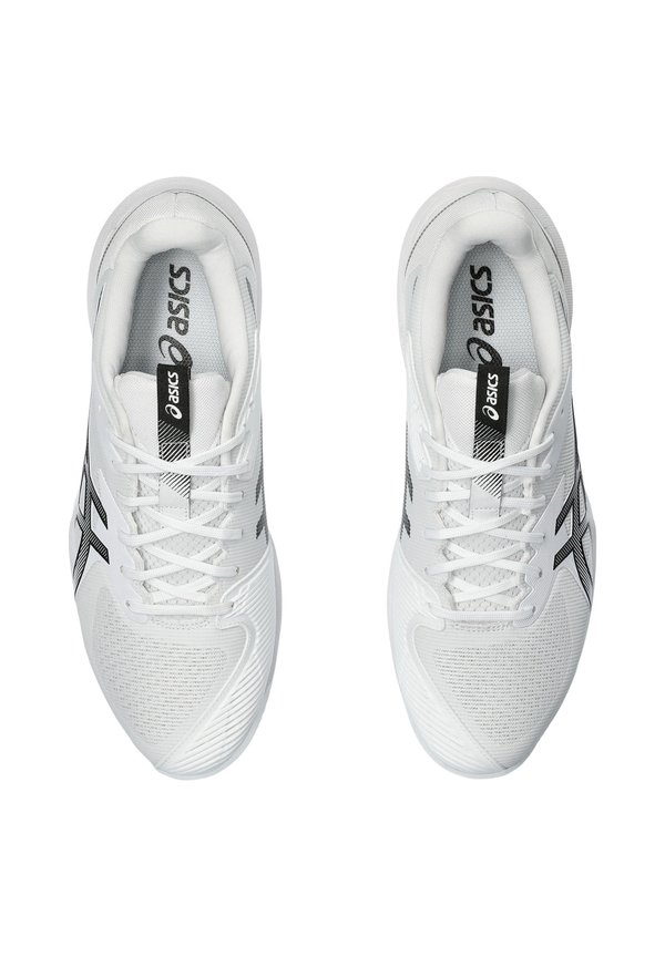 SOLUTION SPEED - Clay court tennis shoes - weiss schwarz4