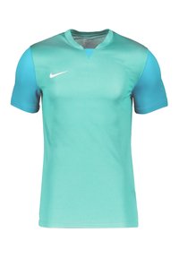 FUSSBALL - TEAMSPORT - TROPHY V T - Sport T-Shirt - tuerkisblauweiss