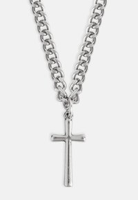 Icon Brand HEAVY CROSS TOWN UNISEX - Náhrdelník - silver-coloured