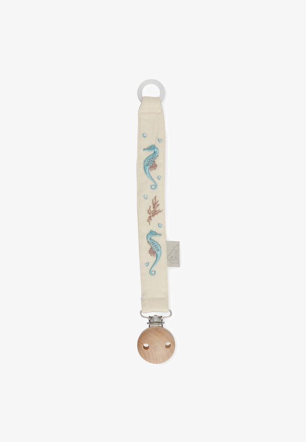 EMBROIDERED PACIFIER HOLDER UNISEX - Dummy chain - sea garden 1