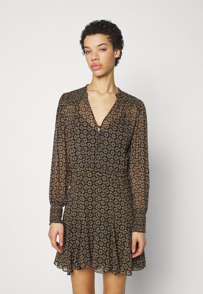 Veronica Beard SACCHI DRESS - Day dress - black/multi