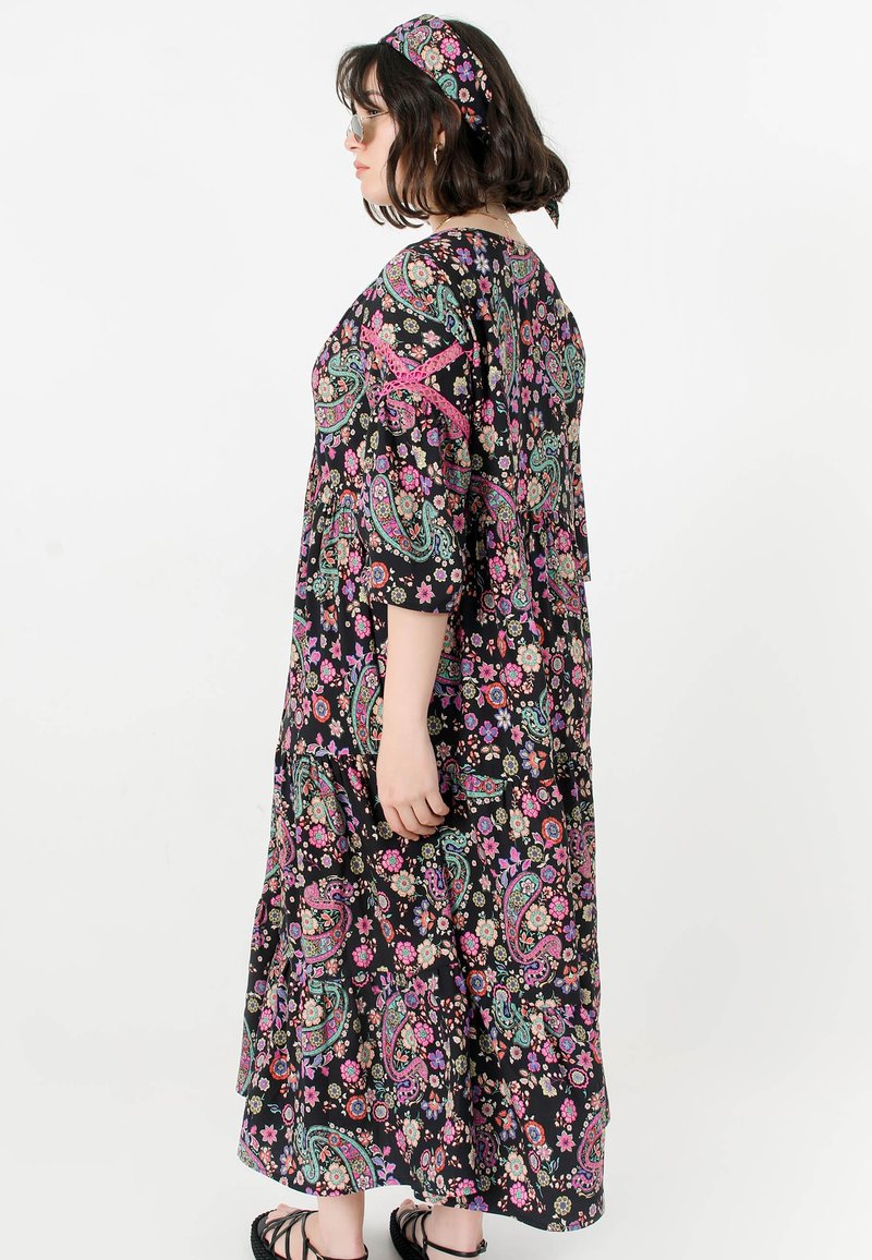 Damen Freizeitkleider | Jean Marc Philippe STYLE BOHÈME ÉCO-RESPONSABLE Maxikleid multicolore/mehrfarbig - PA37006 Damen Freizeitkleider | Jean Marc Philippe STYLE BOHÈME ÉCO-RESPONSABLE Maxikleid multicolore/mehrfarbig - PA37006