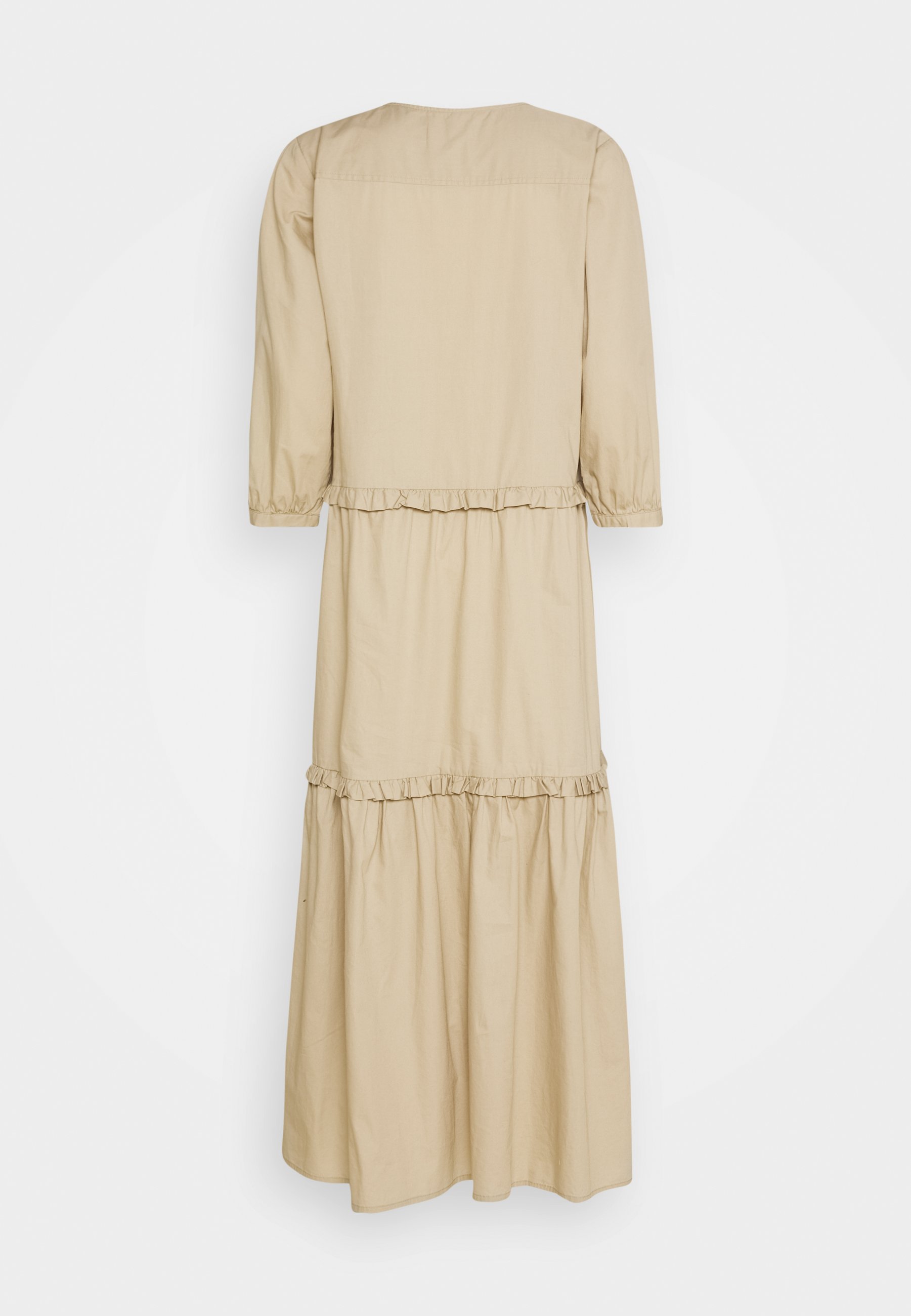 wrap around maxi dress