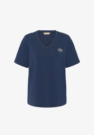 Culture, CULIBA GITH - T-shirt imprimé - dress blues
