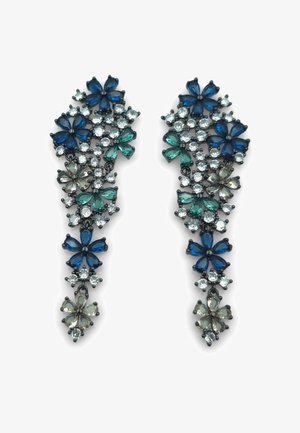 HEBE JEWELS, PARTY & WEDDING - Boucles d'oreilles - blau weiss schwarz
