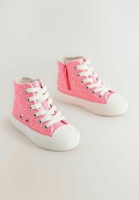 Unselected, pink glitter