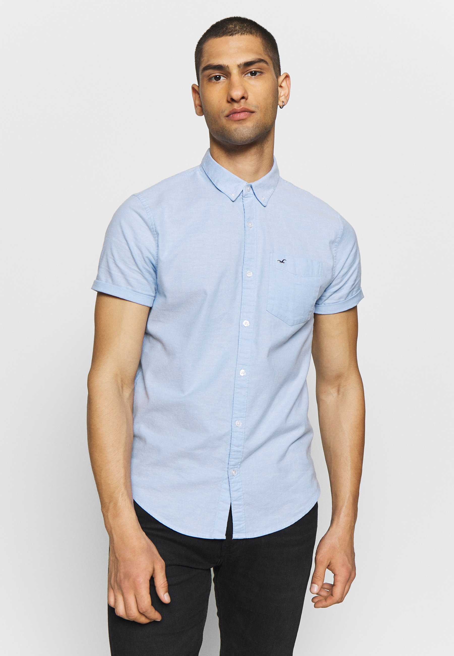Hollister Co. Skjorte light blue Zalando.no Hollister Co. Skjorte blue Zalando.no