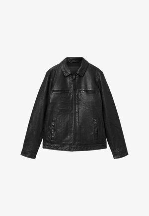 AllSaints, LUCK - Кожено яке - black