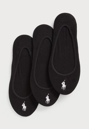 Polo Ralph Lauren ULTRALOW LINER SOCK 3 PACK - Stopalice - black