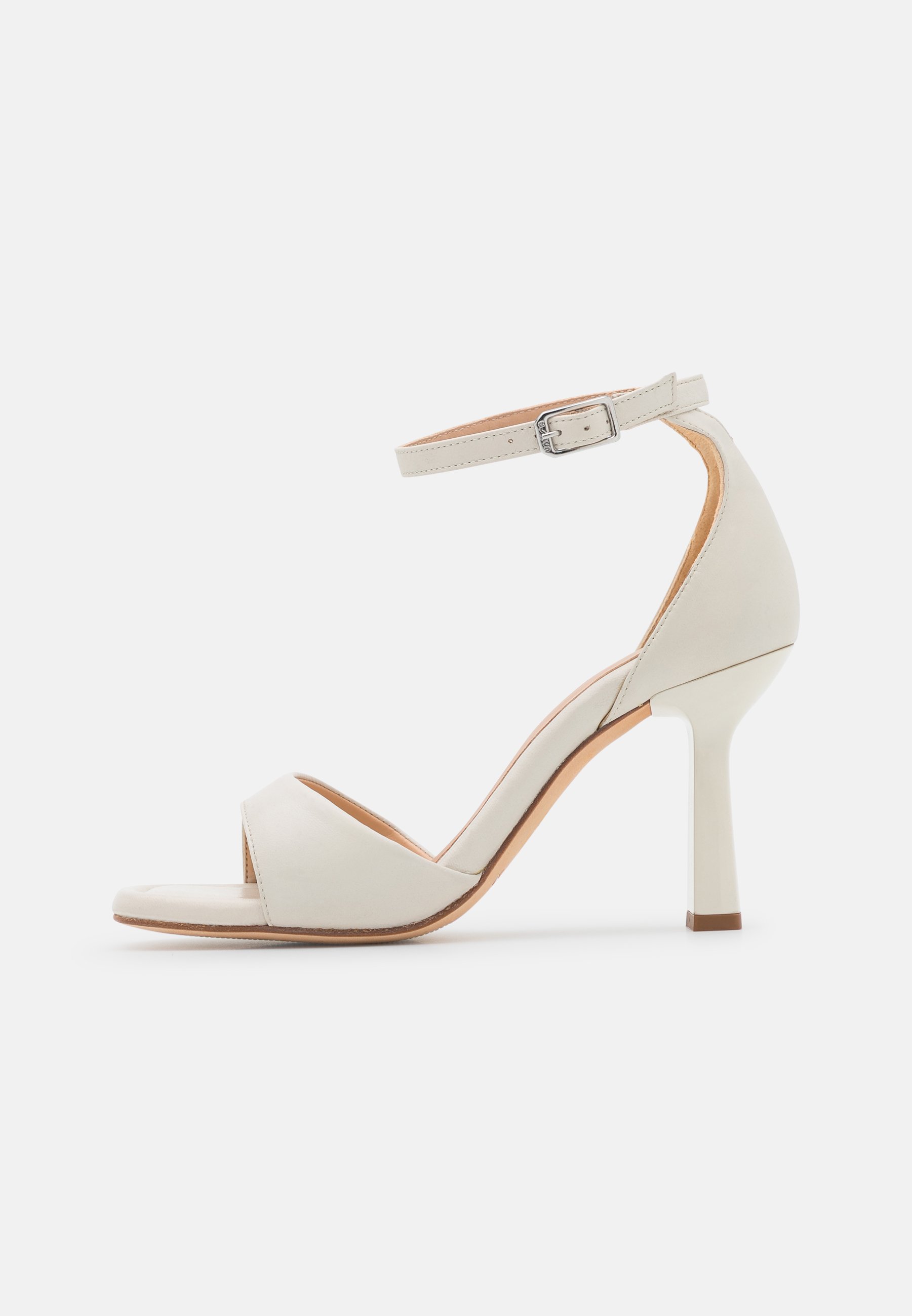Unisa SUETA - Sandali con tacco - ivory/avorio - Zalando.it