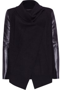 AllSaints Chaqueta de punto - black