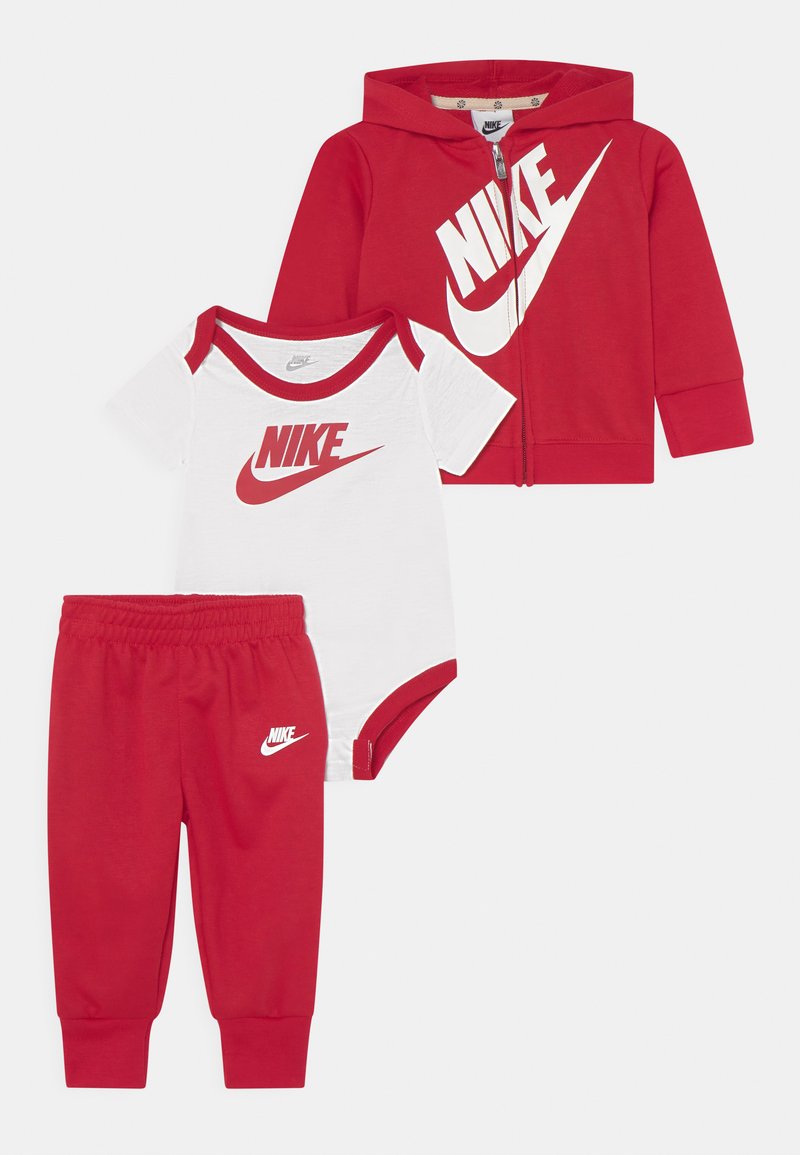 Nike Sportswear - SUSTAINABLE UNISEX SET  - Tepláková súprava - gym red, Zväčšiť