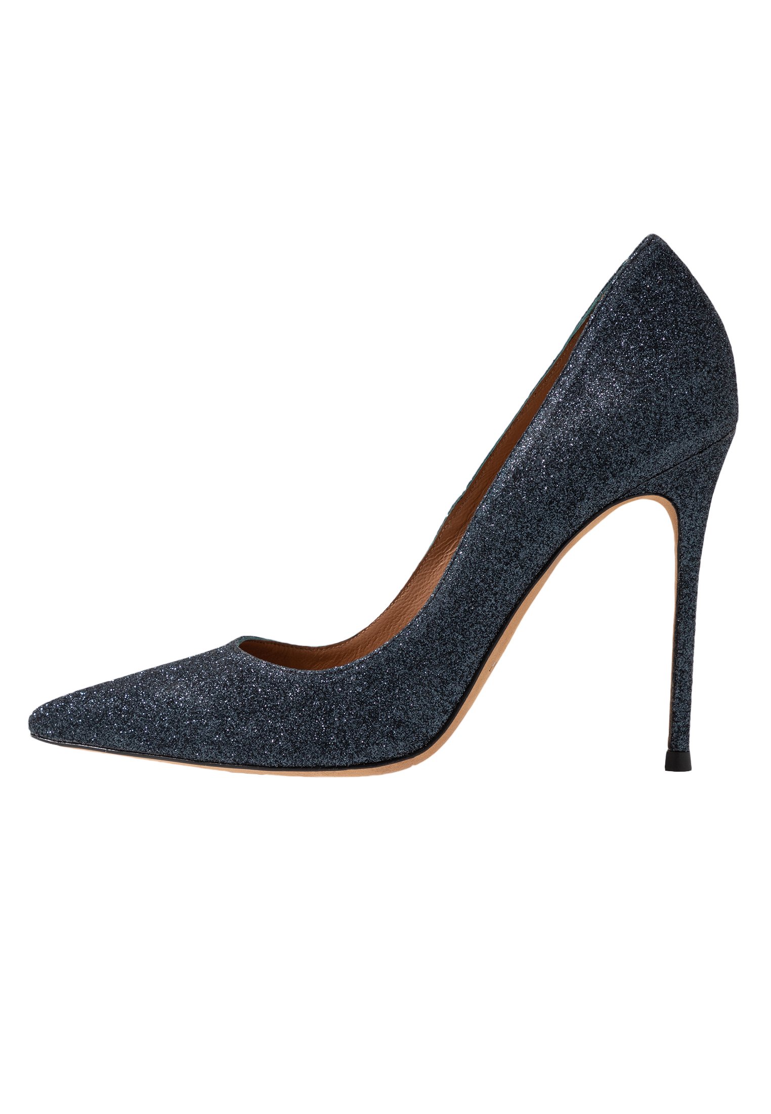 Pura Lopez Zapatos altos - navy glitter/azul marino - Zalando.es