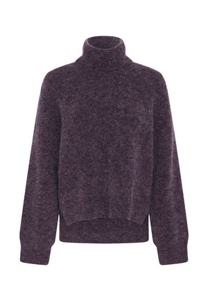 Gestuz, ALPHA ROLLNECK - Pullover - juniper mélange