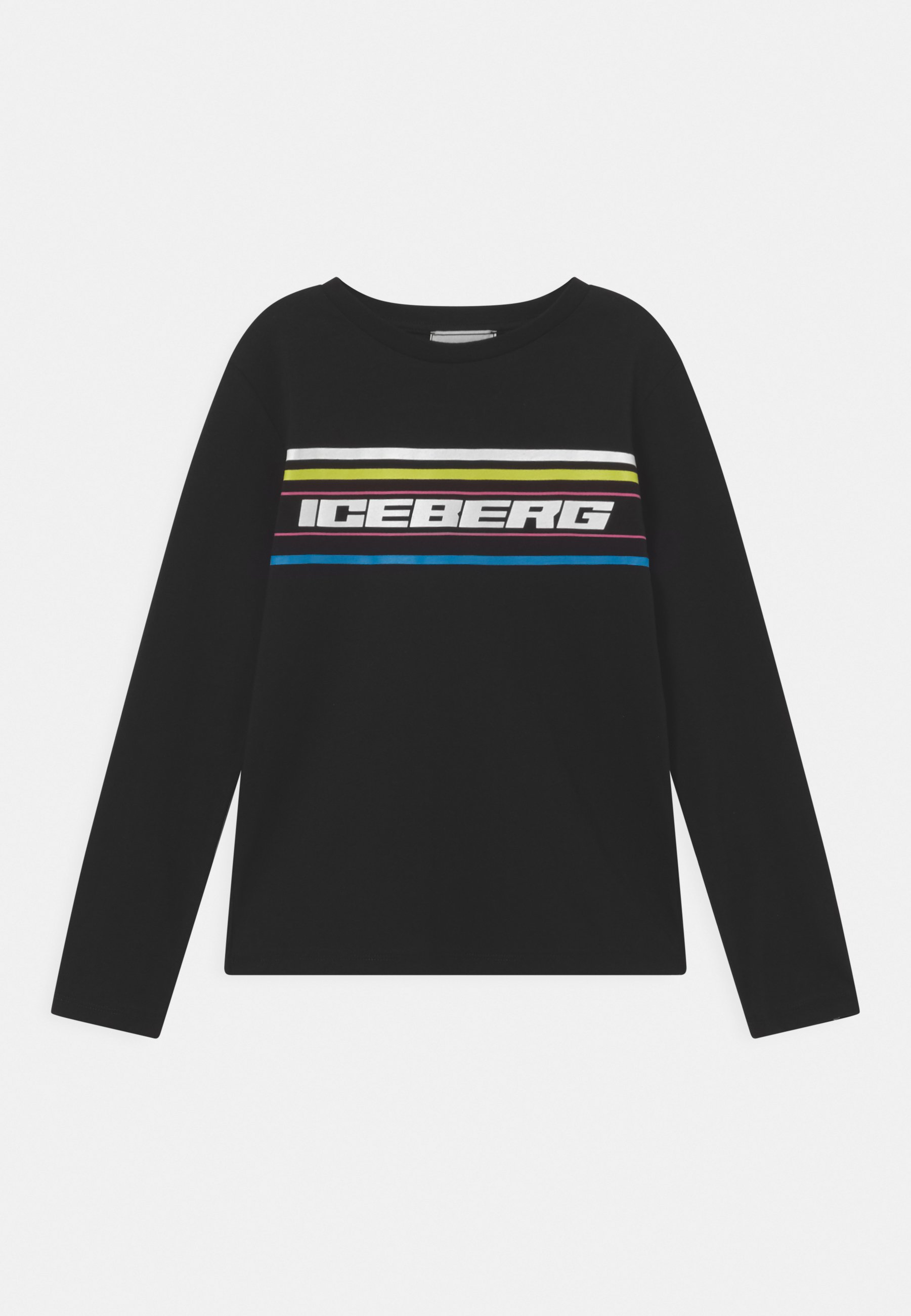 Iceberg Maglietta a manica lunga - nero - Zalando.it
