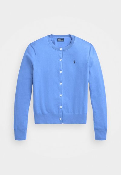 Polo Ralph Lauren PIMA COTTON LONG SLEEVE CARDIGAN - Neuletakki - nantucket blue
