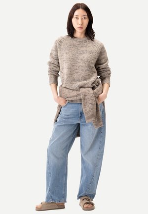 UNISEX - Strickpullover - oxford tan