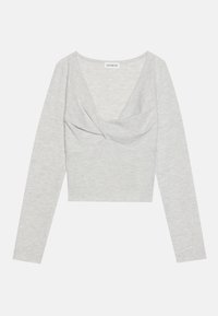Pitkähihainen paita - mottled light grey