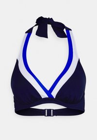 Esprit MONA BEACH UNDERWIRE HALTERNECK - Parte de cima de biquíni - navy