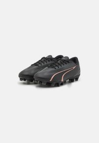 Puma ULTRA PLAY FG/AG - Nogometne kopačke za umjetnu travu - black/copper rose