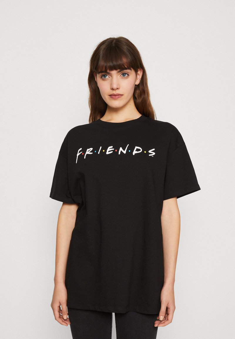 Cotton On BOYFRIEND FIT GRAPHIC TEE TShirt print black/schwarz