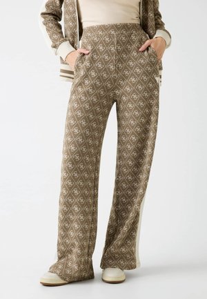 AUSGESTELLTE - Pantalon de survêtement - mehrfarbig braun