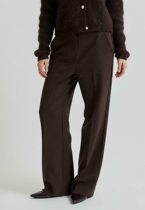 CLASSIC - Pantaloni - chocolate plum