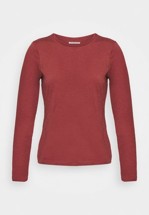 Topper langermet - red
