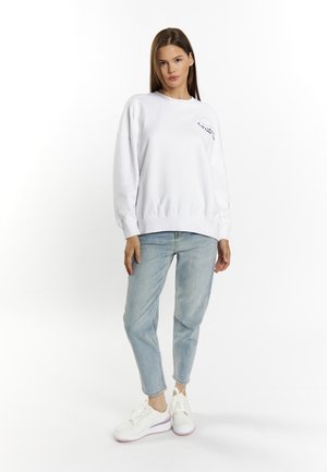 MIT APPLIKATION KEEPSUDRY - Sweatshirt - weiss